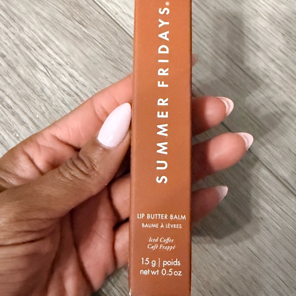 Summer Fridays Vegan Lip Balm in Warm Tan
